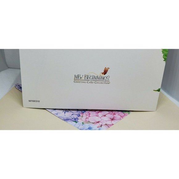 New Beginnings A Very Happy Birthday To You Floral Greeting Card - Picture 6 of 10